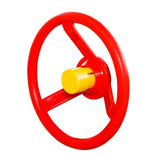 Stuurwiel rood met gele toeter