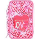 Topmodel 3-vaks etui One Love