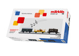 Marklin Start Up Goederenwagons set "Baustelle" DB