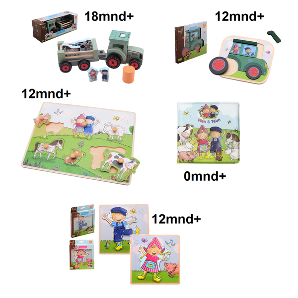 Groepscadeau 0-2: Fien en Teun pakket