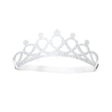 Heless Jurk "Fee en eenhoorn" met omkeerbare pailletten en zilveren kroon, maat 28-35 cm