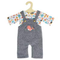 Heless DeBroek met T-shirt "Wal Bobby", maat 35-45 cm