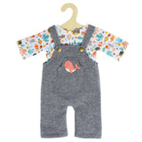 Heless DeBroek met T-shirt "Wal Bobby", maat 35-45 cm