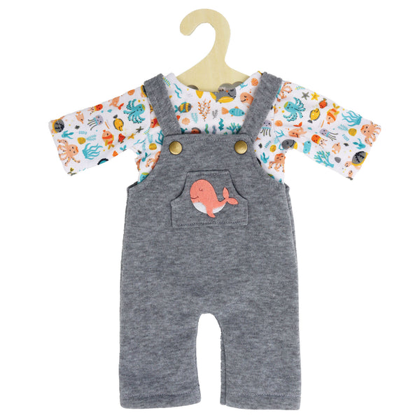 Heless DeBroek met T-shirt "Wal Bobby", maat 35-45 cm