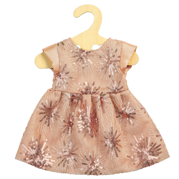 Heless Pop glitterjurk Rose Gold. m