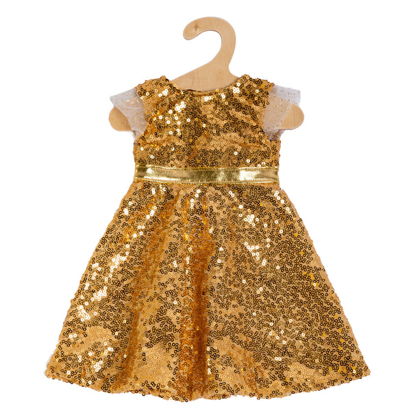 Heless Jurk "Goldstar", maat 35-45 cm