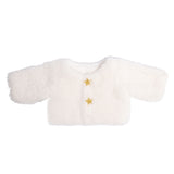 Heless Pluche jas "Yuki" met tule rok, maat 35-45 cm