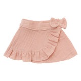 Heless Poppenwikkelrok met ruches top roze, 2-delig, maat 35-45 cm