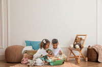 Heless Poppenwikkelrok met ruches top roze, 2-delig, maat 35-45 cm