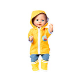Heless Omkeerbare anorak "Maritim", maat 35-45 cm