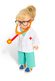 Heless Poppendokteroutfit met stethos