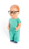 Heless Poppendokteroutfit met stethos