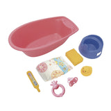 Heless Badkuipset met accessoires, 40,5 x 23 x 13 cm