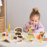 Tickit houten bosdieren