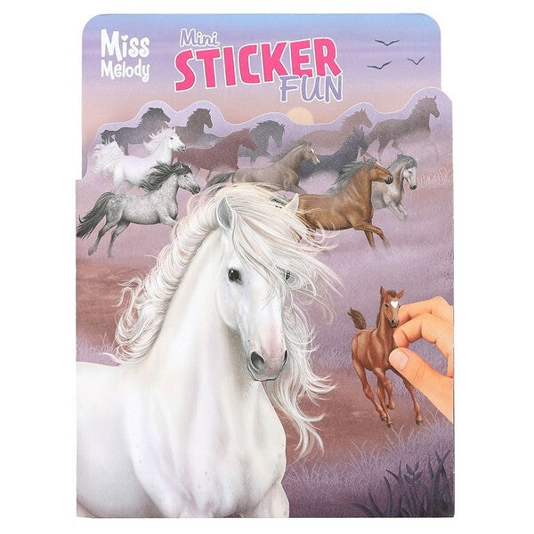 Miss Melody mini sticker fun