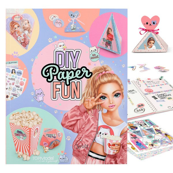 TopModelDIY paper fun book