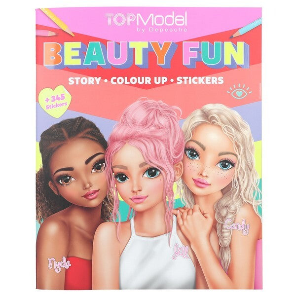 TOPModel kleurboek beauty fun