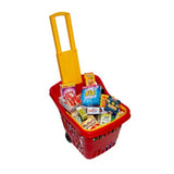 Boodschappentrolley met inhoud