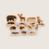 Tickit houten bosdieren