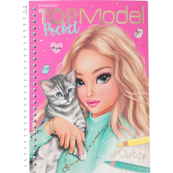 TopModel pocket kleurboek