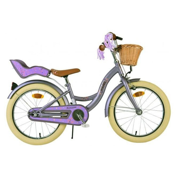 Fiets 18 inch Blossom paars