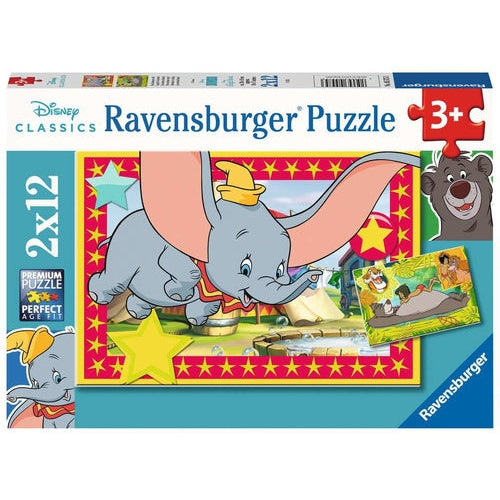 Puzzel 2x12 Disney classics