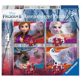 Puzzel 12+16+20+24 Frozen 2