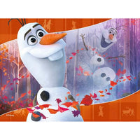 Puzzel 12+16+20+24 Frozen 2