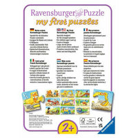 Puzzel (9x2) Dieren in de bouw