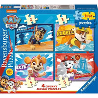 Puzzel 2+4+6+8 Paw Patrol