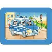 Puzzel 3x6Frame Dieren aan het werk