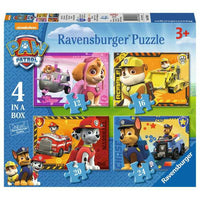 Puzzel 12+16+20+24 Paw Patrol puppies