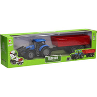 Tractor met aanhanger 48cm fri