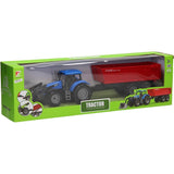 Tractor met aanhanger 48cm fri