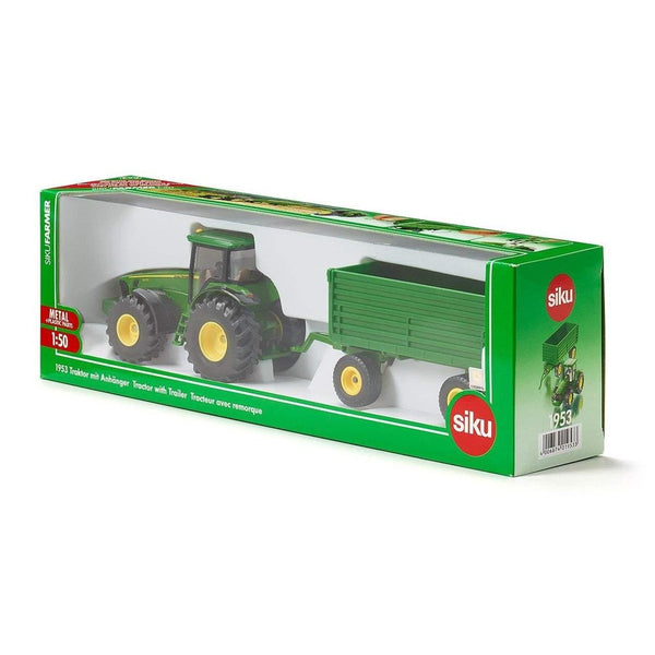 Siku 1953 J.Deere+Aanhanger