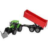 Tractor met aanhanger 48cm fri