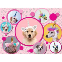 Puzzel 300 Schattige eenhoorn-honden