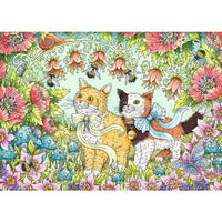 Puzzel 1000 Kattenvriendschap