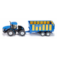 New Holland T9.560 met silagewagen SIKU 1947