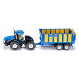 New Holland T9.560 met silagewagen SIKU 1947