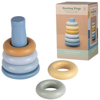 LittleDutch Stapelringen Blauw