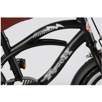 Volare Black Cruiser Kinderfiets - Jongens - 12 inch - Zwart