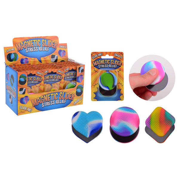 Magnetische glijders in displa