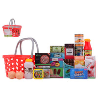 Winkelmand met boodschappen