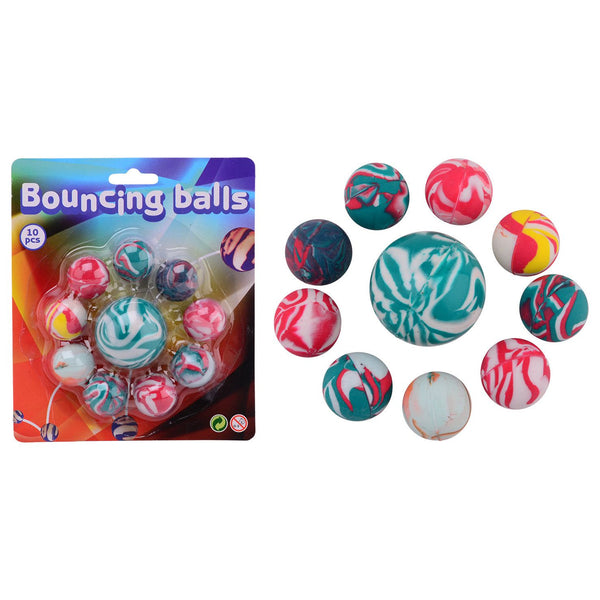 Stuiterballen 10 op kaart