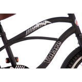 Volare Black Cruiser Kinderfiets - Jongens - 18 inch - Zwart