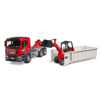 Bruder Auto Vrachtwagen MAN met Shovel Schaeffer