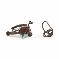 SCHLEICH Zadel en halster hannah en cayenne 42489