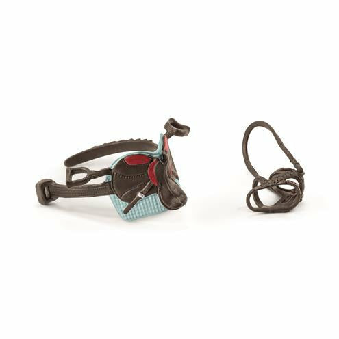 SCHLEICH Zadel en halster hannah en cayenne 42489