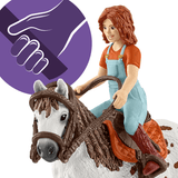 SCHLEICH Mia en spotty 42518